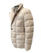 Piumino trapuntato beige