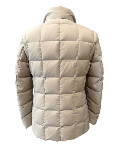Piumino trapuntato beige