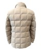 Piumino trapuntato beige