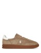 Bedford Suede Trainer Earth Grey/deckwash White