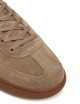 Bedford Suede Trainer Earth Grey/deckwash White