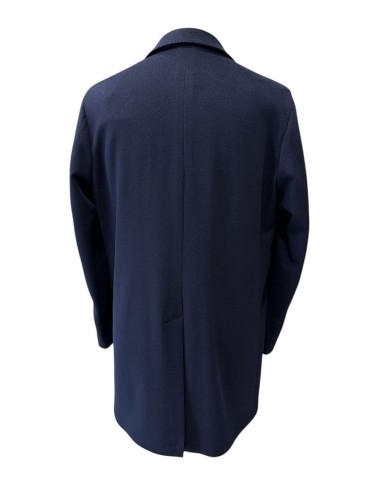 Capotto in cashmere loro piana blu