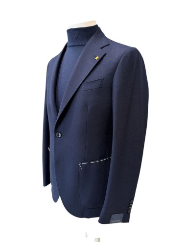 Giacca in cashmere blu