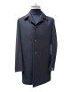 Capotto in cashmere nero