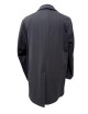 Capotto in cashmere nero
