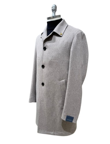 Capotto in cashmere loro piana beige