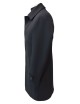 Cappotto in lana spigata nero