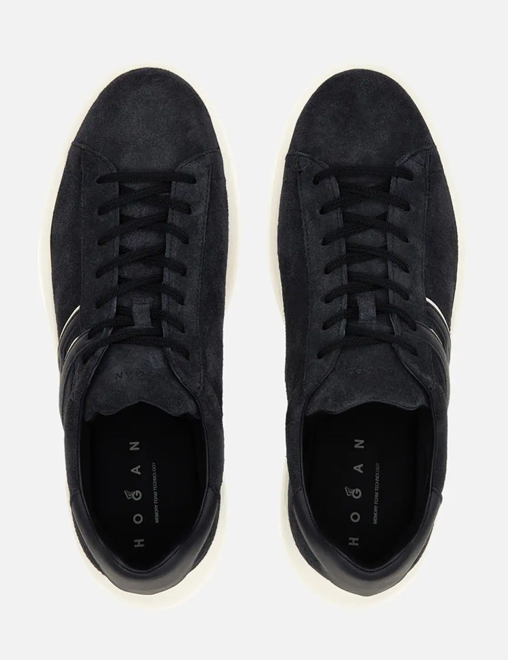 Sneakers H580 in suede blu