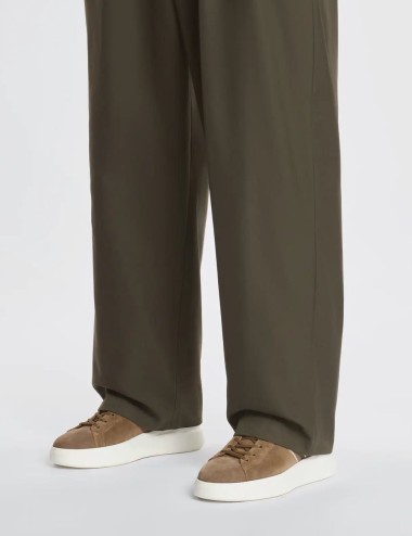 Sneakers H580 scamosciata marrone