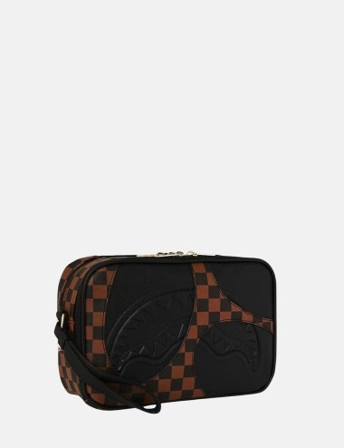 JETSTREAM BROWN TOILETRY BAG