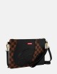 JETSTREAM BROWN CROSSOVER CLUTCH