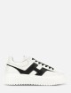 Sneakers H-Stripes Bianco Nero