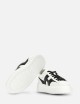 Sneakers H-Stripes White Black