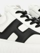 Sneakers H-Stripes Bianco Nero