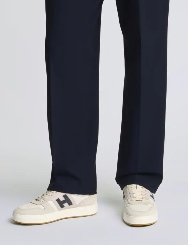 Sneakers H-TV Blu Avorio