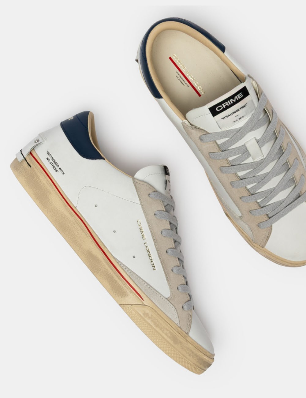 SNEAKERS DISTRESSED 2.0 OXFORD BLUE