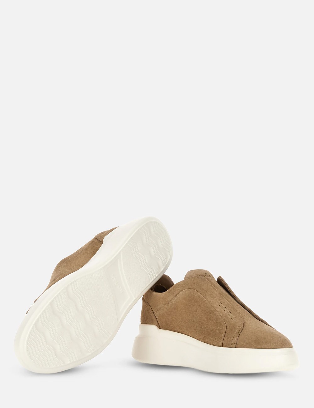 Slip-On H580 scamosciata marrone