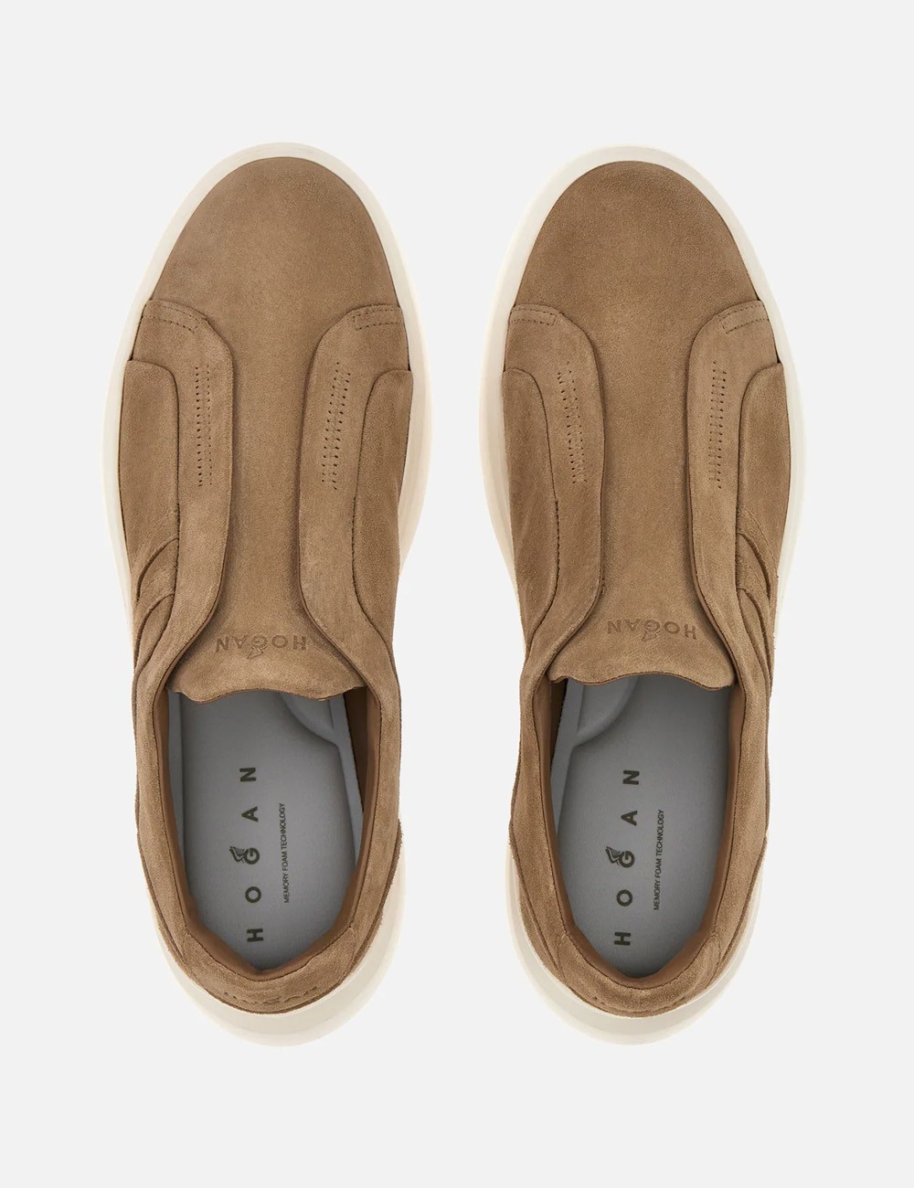 Slip-On H580 scamosciata marrone