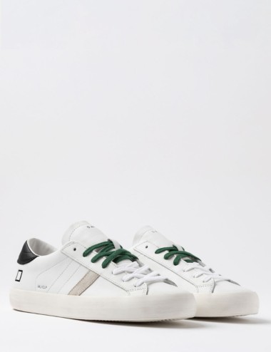 SNEAKER HILL LOW CALF WHITE-BLACK