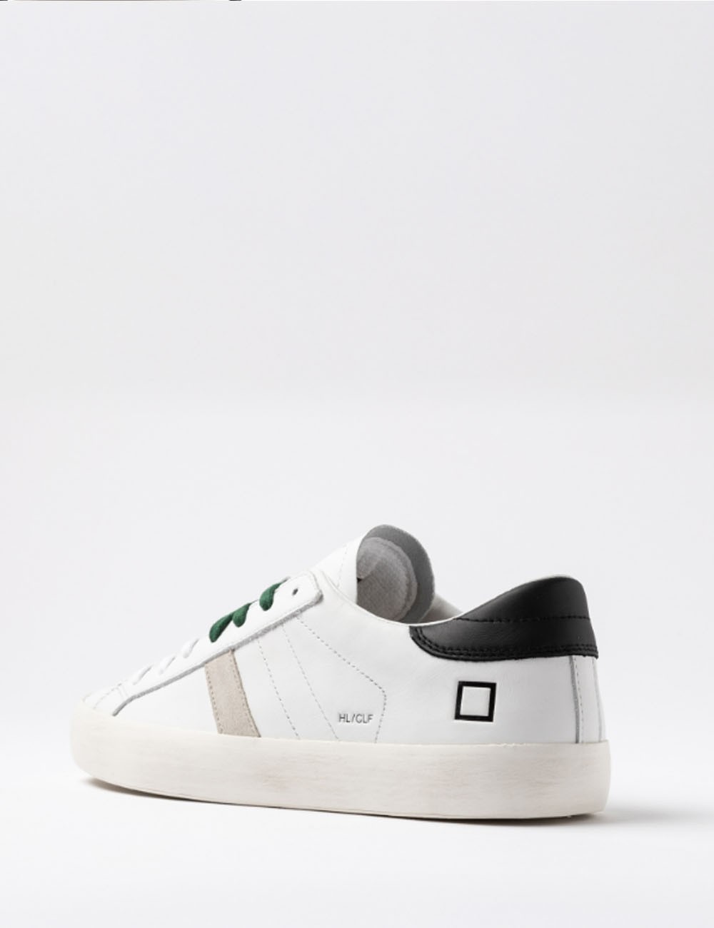 SNEAKER HILL LOW CALF WHITE-BLACK