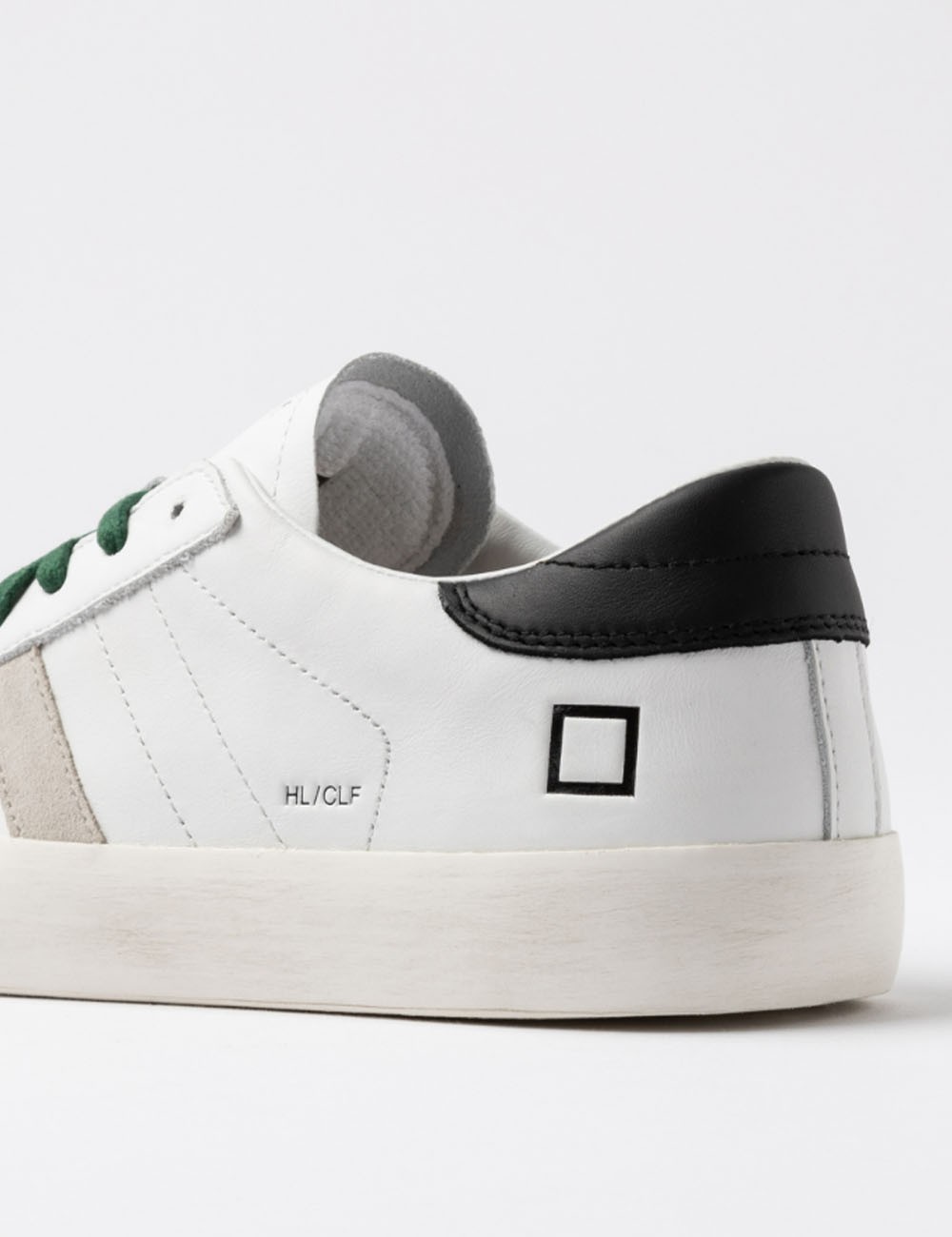 SNEAKER HILL LOW CALF WHITE-BLACK