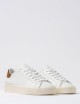 SNEAKER SONICA CALF WHITE-CUOIO