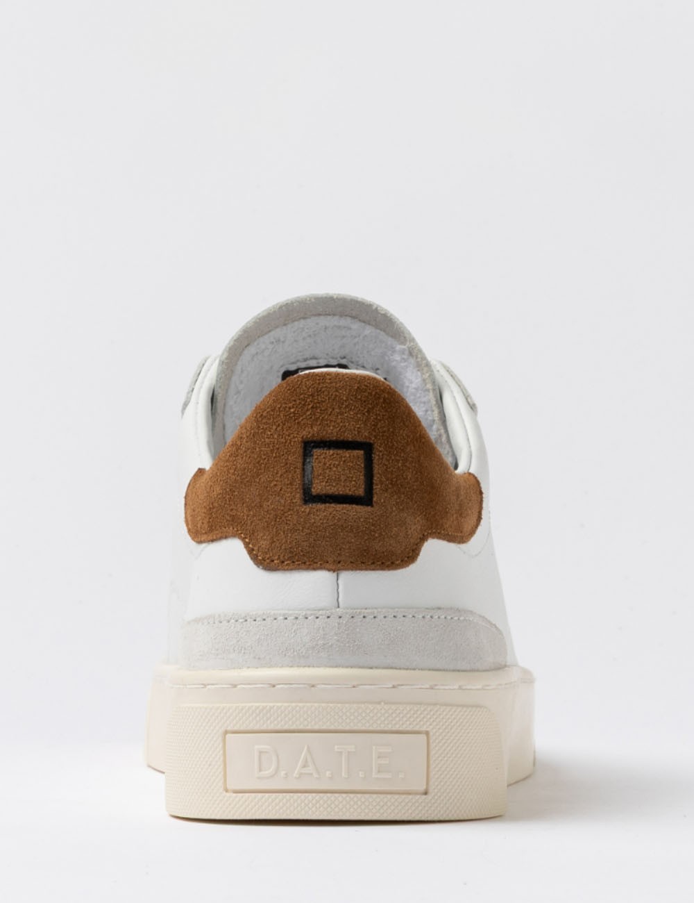 SNEAKER SONICA CALF WHITE-CUOIO