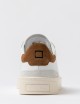 SNEAKER SONICA CALF WHITE-CUOIO