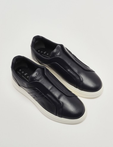 Slip-On H580 leather blue