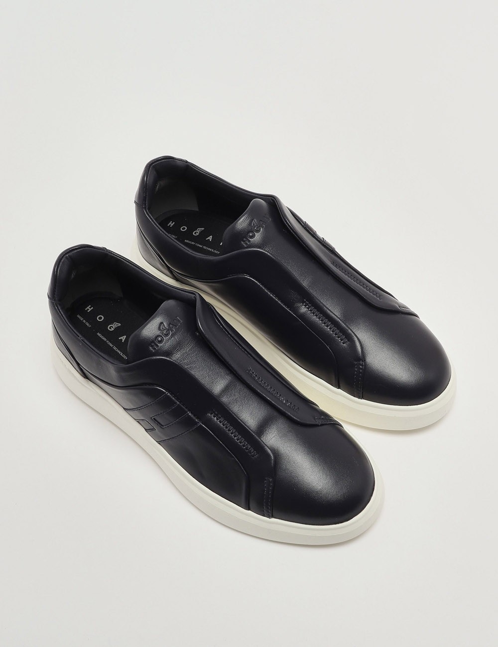 Slip-On H580 leather blue