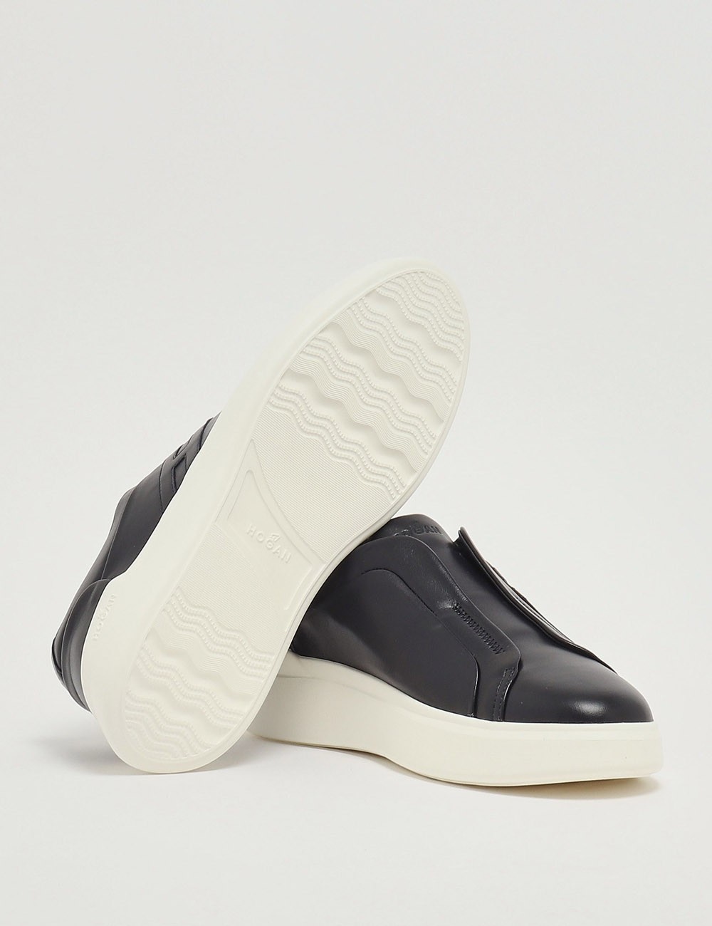 Slip-On H580 in pelle blu