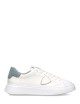 Sneakers Temple Bianco Azzurro