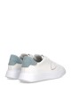 Sneakers Temple Bianco Azzurro