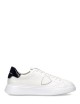 Sneakers Temple Bianco Blu Oceano