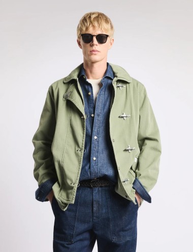 4 Ganci in Twill di Cotone - Fay Archive