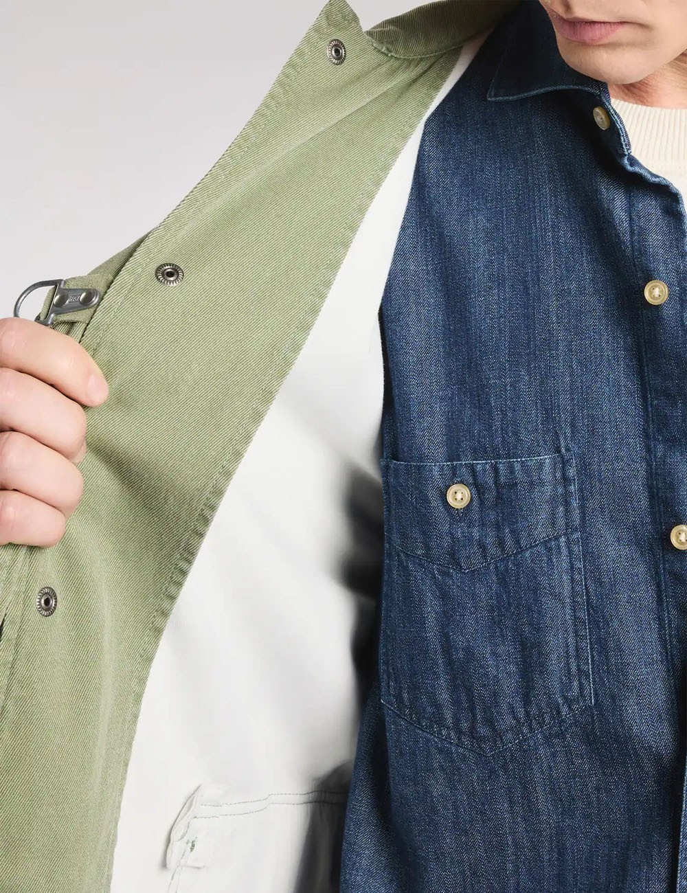 4 Ganci in Twill di Cotone - Fay Archive