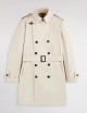 Trench in Microfaille Misto Cotone