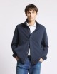 Giacca in Felpa Piquet-Blu