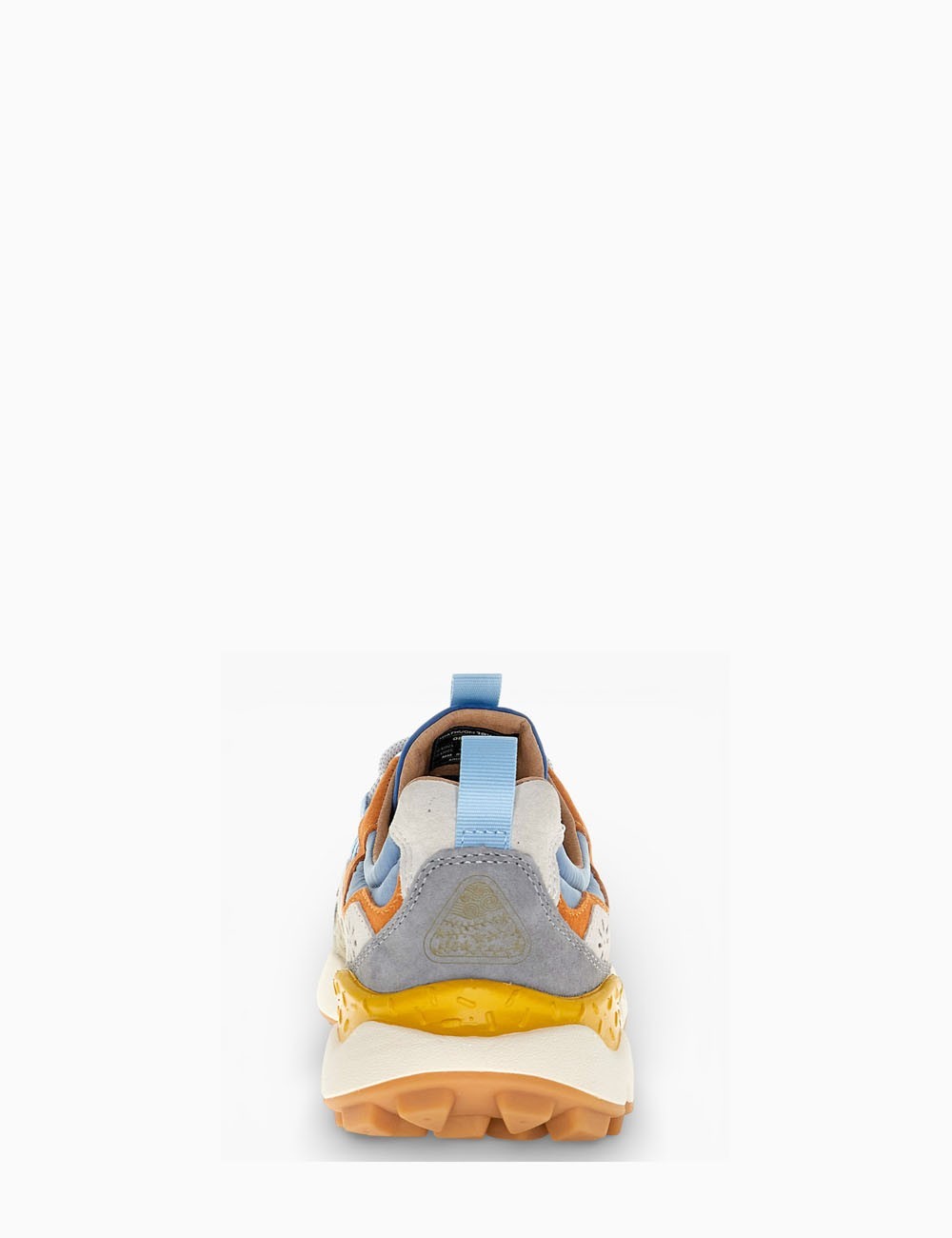 Sneakers Yamano 3 uni in suede e tessuto tecnico blu beige