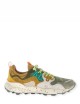 Sneakers Yamano 3 uni in suede e tessuto tecnico Gray White Taupe