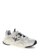 Sneakers Yamabushi Uni in suede e tessuto tecnico ripstop cream-off white-black