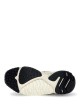 Sneakers Yamabushi Uni in suede e tessuto tecnico ripstop cream-off white-black