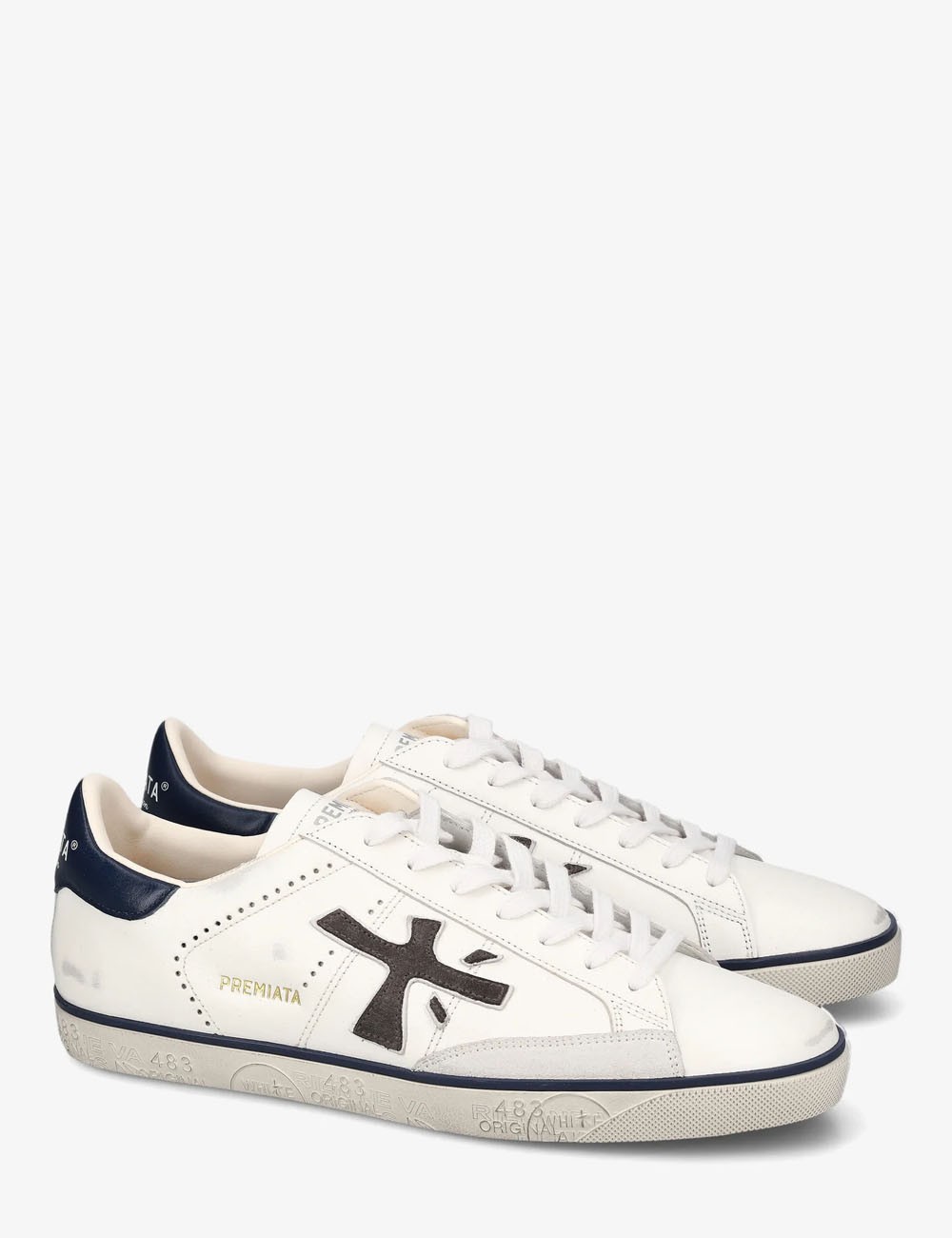 Sneakers in leather Steven 7503