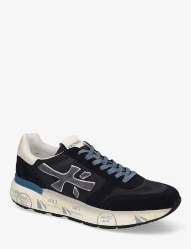 Sneakers in camoscio e tessuto Mick 7716