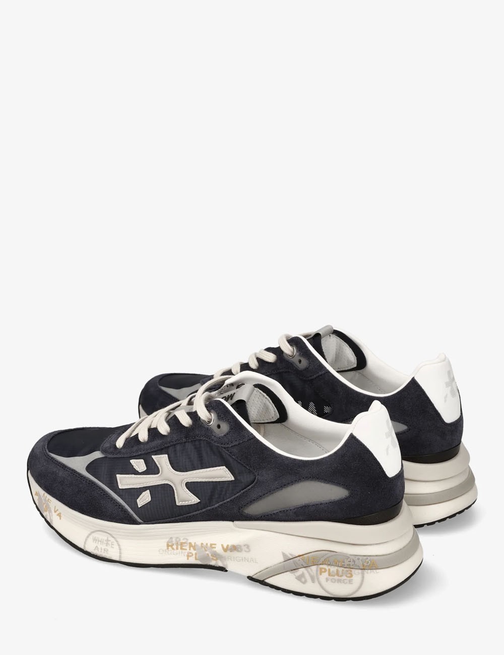 Sneakers in camoscio e tessuto Moerun 7306