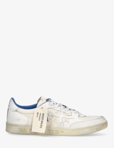 Sneakers in leather BSKT CLAY 7515