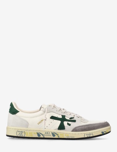 Sneakers in leather and suede BSKT CLAY 7623