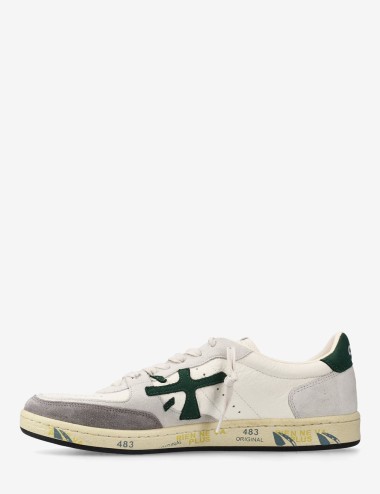 Sneakers in leather and suede BSKT CLAY 7623