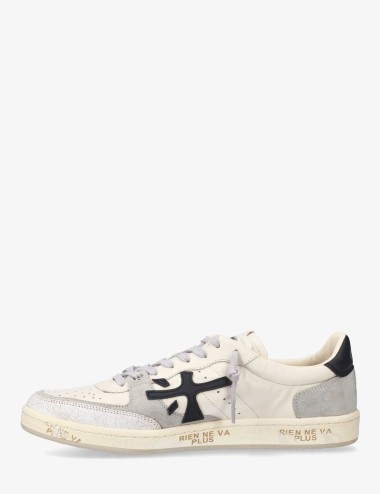 Sneakers in leather and suede BSKT CLAY 7262