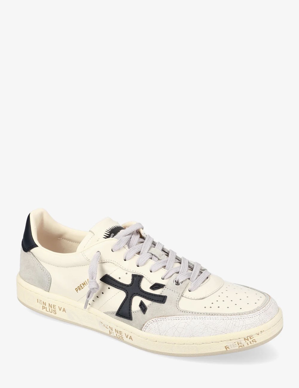 Sneakers in leather and suede BSKT CLAY 7262